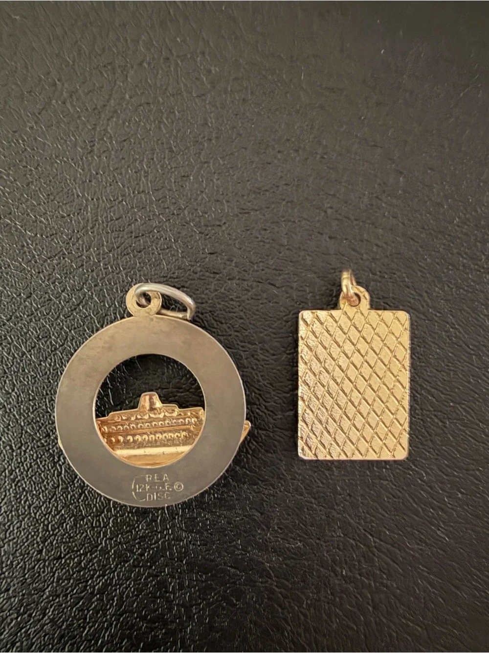 TSS Festivale Cruise Ship Charms - Silver & Enamel